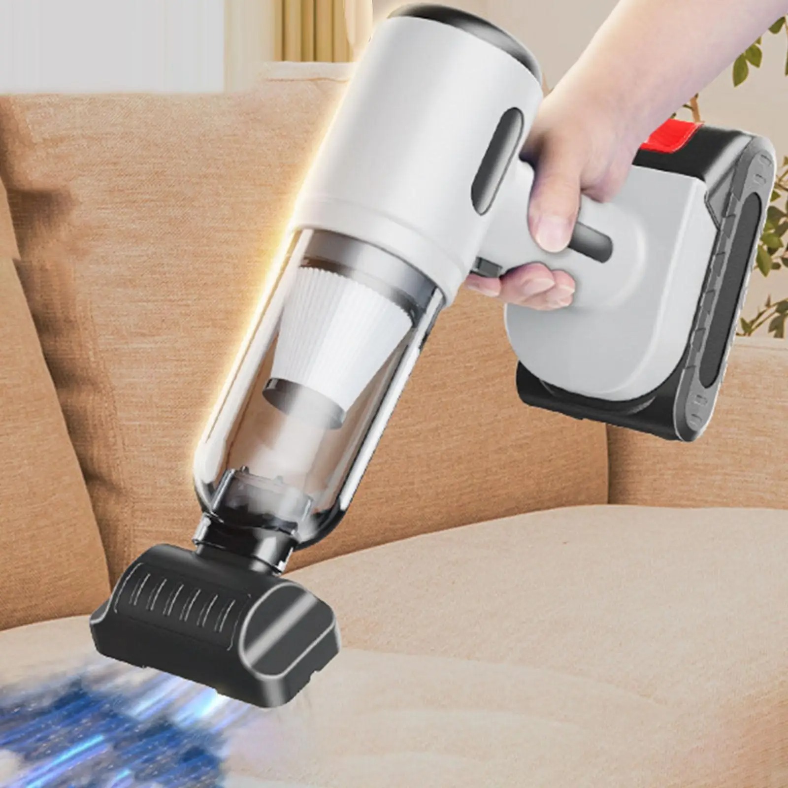 ミニワイヤレス車掃除機 12V 4300Pa 超強力吸引ハン - Vacuum Chamber Small のレビューと価格