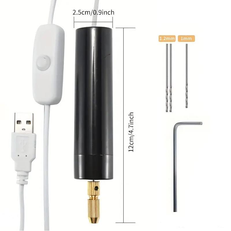 1個入り USB電源式 ミニ電動グラインダーペン DIYツー - Resin Crafts Diy のレビューと価格