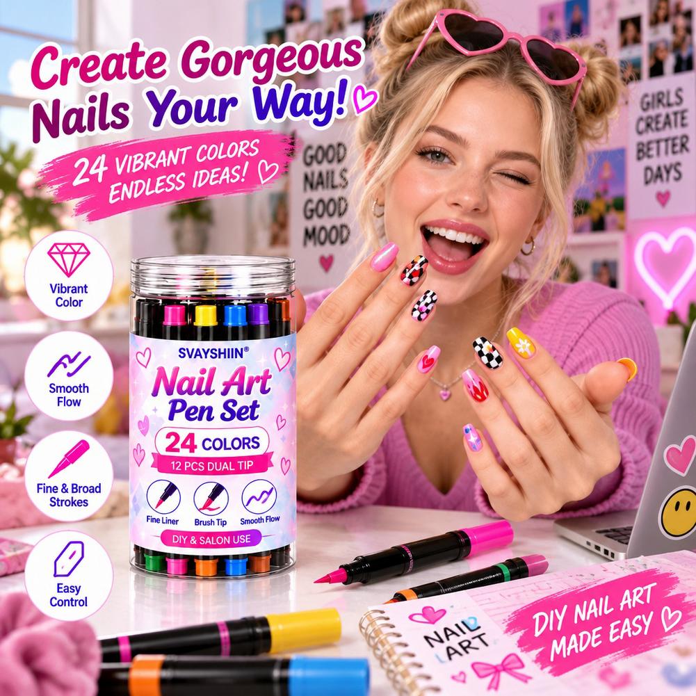 12本セット ネイルアート用ペイントペン、デュアルチップ、2 - Copic Marker Sketch のレビューと価格