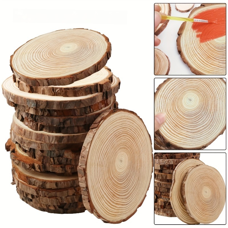 10/15/20個 11.94-13.97cm 未完成の木製 - Wood Ring Blank のレビューと価格