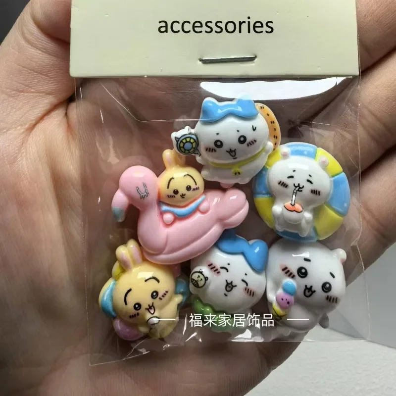 ちいかわうさぎの応援団モチーフのレジン製DIYアクセサリー。 - Resin Crafts Diy のレビューと価格