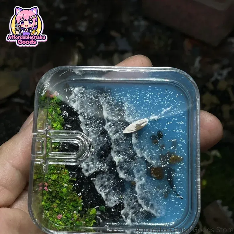 灯台と魚のモチーフを使ったレジン製のDIYモデル。お部屋の装 - Crafting Resin のレビューと価格
